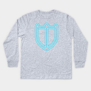 Final Fantasy XIV - Paladin Neon Kids Long Sleeve T-Shirt